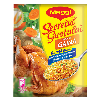 Set 5 x Baza pentru Mancare cu Gust de Gaina Maggi Secretul Gustului, 75 g [1]