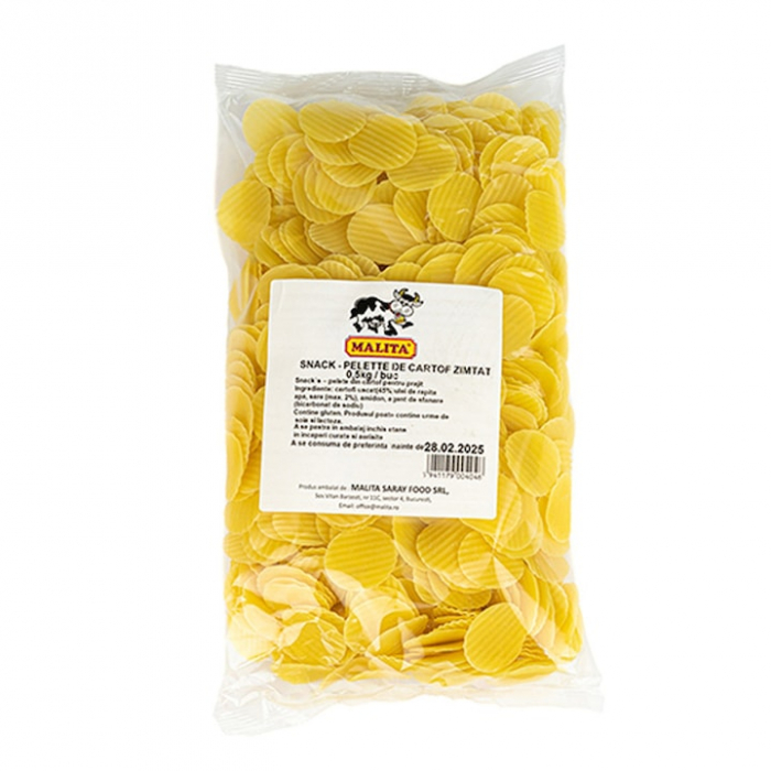 Snack pelete de cartofi striati, Malita, 500g [1]