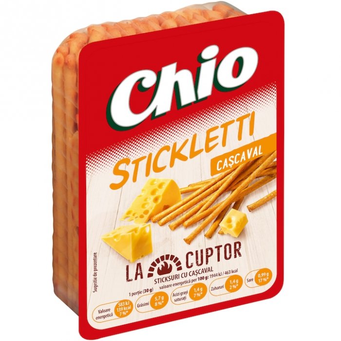 Sticksuri cu gust de cascaval stickletti 80g,Chio [1]