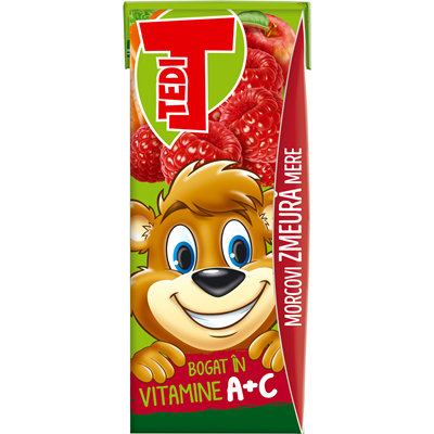 TEDI Suc De Zmeura-Morcov-Mar 0,2 L [1]