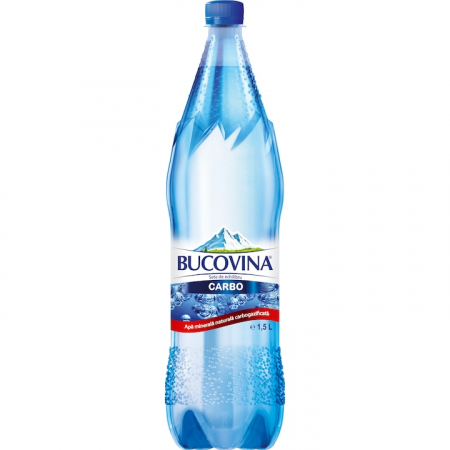 Produse de baza - Apa carbogazoasa Bucovina, 6x1, 5L