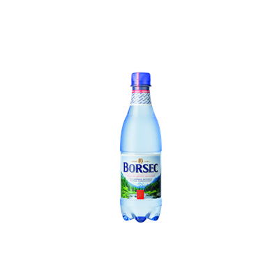 Bauturi - Apa minerala carbogazoasa SGR, 0,50 L, Borsec