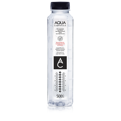 Bauturi - Apa minerala necarbogazoasa 0,5 L, AQUA CARPATICA