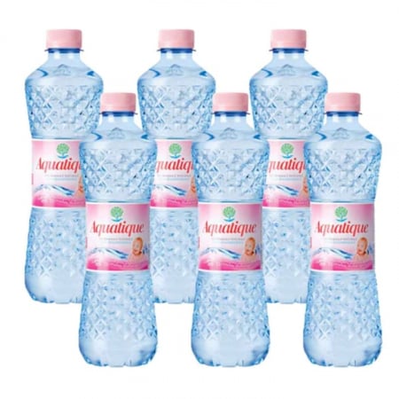 Produse de baza - Apa Minerala Plata Aquatique, 6 x 1l