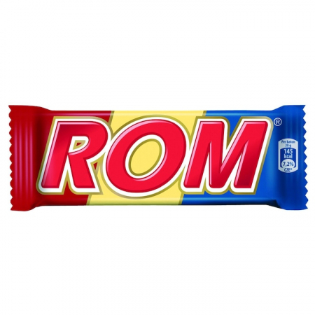 Dulciuri si biscuiti - Baton de ciocolata Rom 30 g