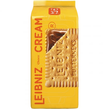 Dulciuri si biscuiti - Biscuiti cu crema de cacao Leibniz, 190g