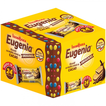 Produse de baza - Biscuiti Eugenia Original 24x36g, 864g