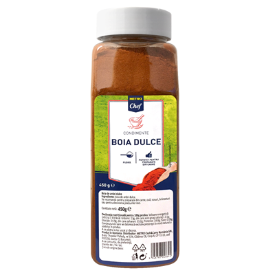 Condimente și sosuri - Boia de ardei dulce, Metro Chef, 450 g