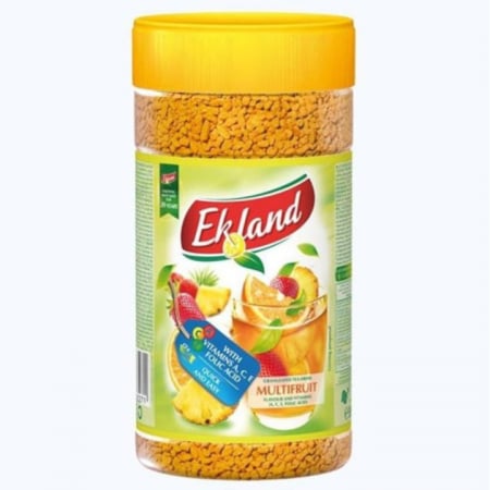 Produse de baza - Ceai granulat instant cu extract de fructe si vitamine 350g Ekoland