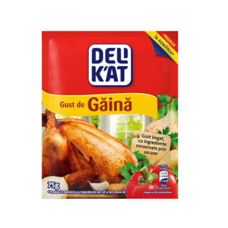 Condimente și sosuri - Delikat, Gaina 5 x 75 g