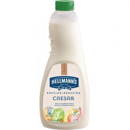 Condimente și sosuri - Dressing Salata Caesar Hellmann's, 1 L