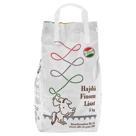 Produse de baza - Faina Alba de Grau Hajdu, 5 Kg