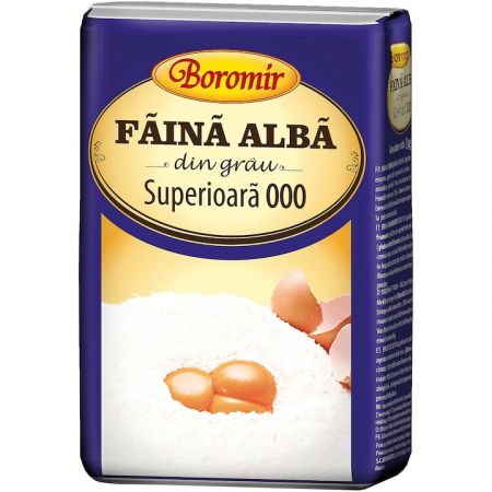 Produse de baza - Faina alba superioara 000 Boromir, 1kg