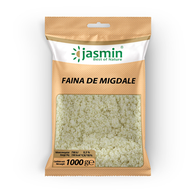 Produse de baza - Faina Migdale, Jasmin, 1 Kg