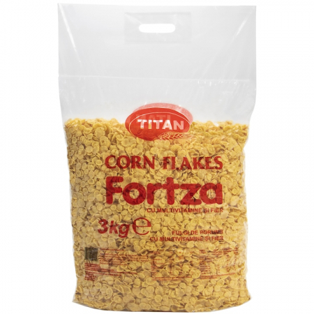 Mic dejun & tartinabile - Fulgi de Porumb Fortza, 3 Kg