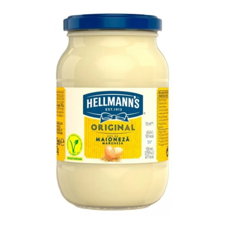 Condimente și sosuri - Hellmann'S Original Sos de Maioneza, 210 ml