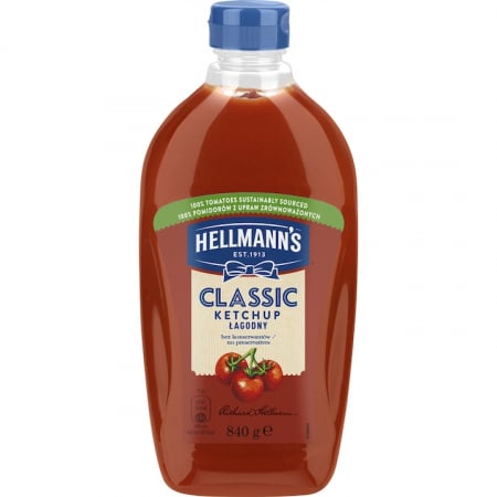 Condimente și sosuri - Ketchup clasic Hellmann's, 840g