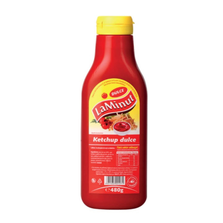 Condimente și sosuri - Ketchup Dulce La Minut, 480g