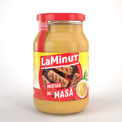 Condimente și sosuri - La Minut mustar barosanu' 425 g