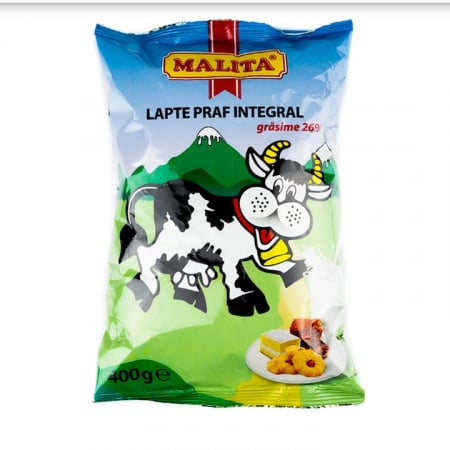 Bacanie - Lapte praf, Malita, 400g