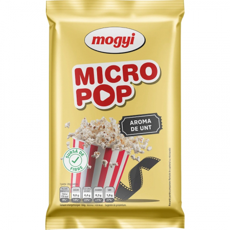Produse de baza - Micro Pop Mogyi cu Unt,80 g