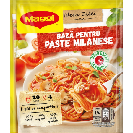 Condimente și sosuri - Mix de condimente pentru paste Milanese Maggi Idea Zilei, 45g