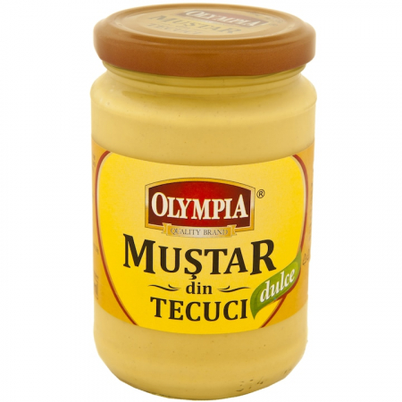 Condimente și sosuri - Mustar dulce Olympia, 300 g