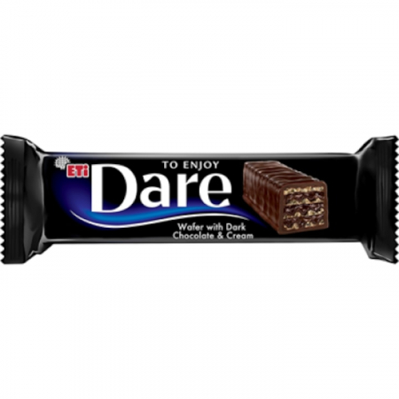 Dulciuri si biscuiti - Napolitane Eti Dare cu ciocolata neagra, 12x 50 gr