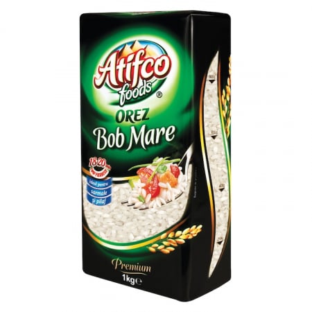 Produse de baza - Orez Bob Mare Atifco, 1 kg
