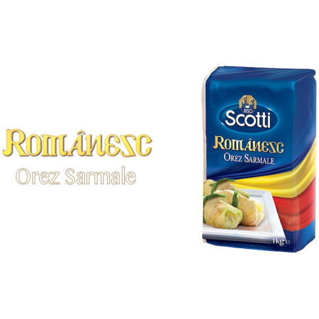 Bacanie - Orez romanesc sarmale Riso Scotti, 1kg