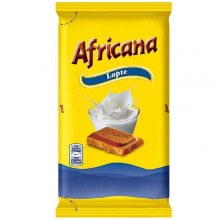 Dulciuri si biscuiti - Pachet 24 x Ciocolata Africana cu lapte 80 g