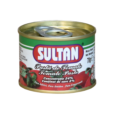 Bacanie - Pasta de rosii, Sultan, 5x70g