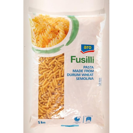 Bacanie - Paste fainoase Fusilli, Aro, 5 kg