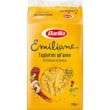 Bacanie - Paste lungi cu ou emiliane taglierini Barilla, 250g