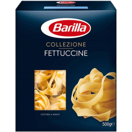 Bacanie - Paste lungi fettuccine Barilla, 500g