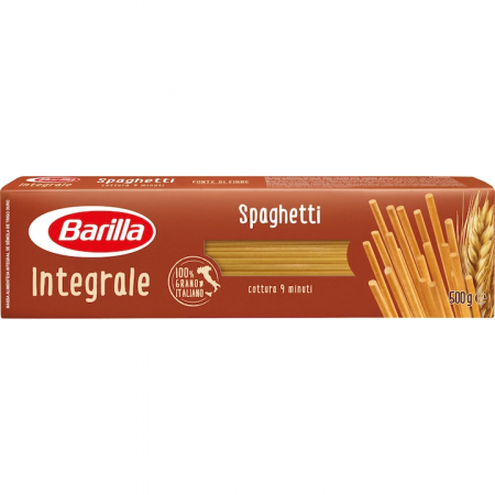 Produse de baza - Paste lungi integrale spaghetti n5 Barilla, 500g