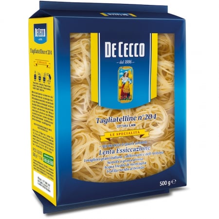 Produse de baza - Paste nidi semola tagliatelle De Cecco, 500g