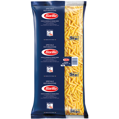 Bacanie - Paste Penne rigate, Barilla, 5 kg