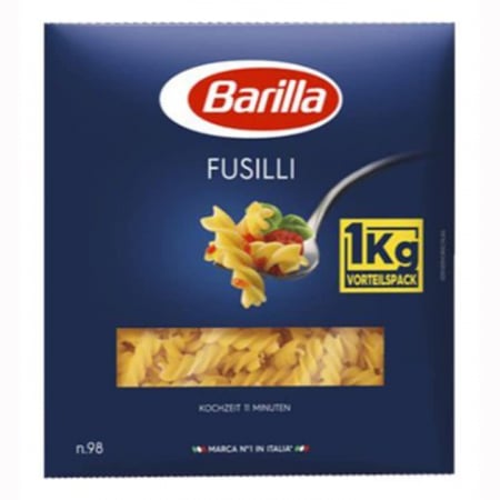 Produse de baza - Paste scurte fusilli n98 Barilla, 1000g