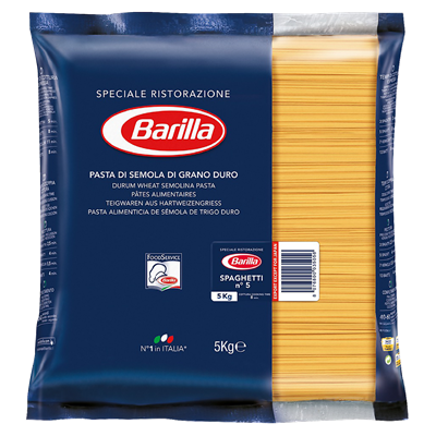 Bacanie - Paste Spaghetti n.5, Barilla, 5 kg