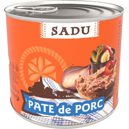 Produse de baza - Pate de porc Sadu, 300g