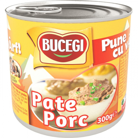 Produse de baza - Pate porc Bucegi, 300g