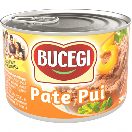 Conserve și borcane - Pate pui Bucegi, 200g
