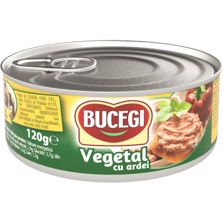 Bacanie - Pate vegetal cu ardei Bucegi, 120g
