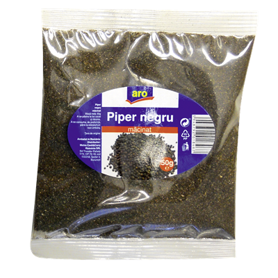 Bacanie - Piper negru macinat, Aro, 1 kg