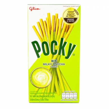 Dulciuri si biscuiti - Pocky, Milky Matcha, CHN, 33g