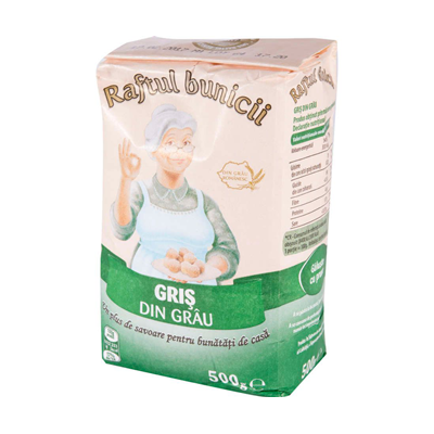 Produse de baza - Raftul bunicii gris din grau 12 x 500 g