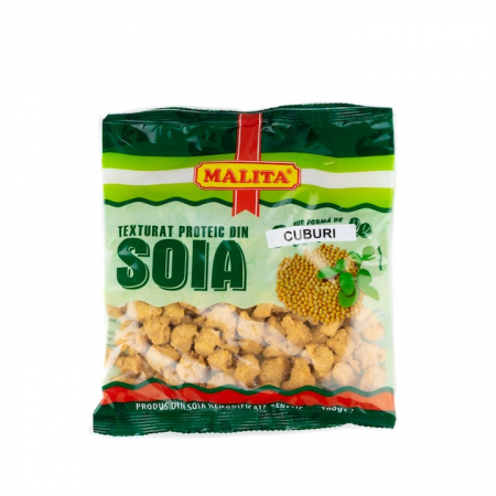 Produse de baza - Soia cuburi, Malita, 5x100g