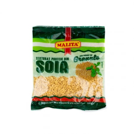 Produse de baza - Soia granule, Malita, 5x100g