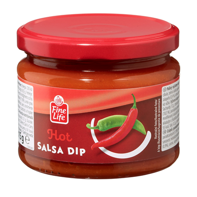Condimente și sosuri - Sos Dip Salsa Hot Fine Life, 315 g